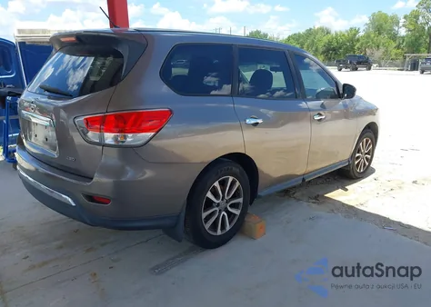 2014 Nissan Pathfinder S из США, поврежденный, VIN 5N1AR2MM5EC617446
